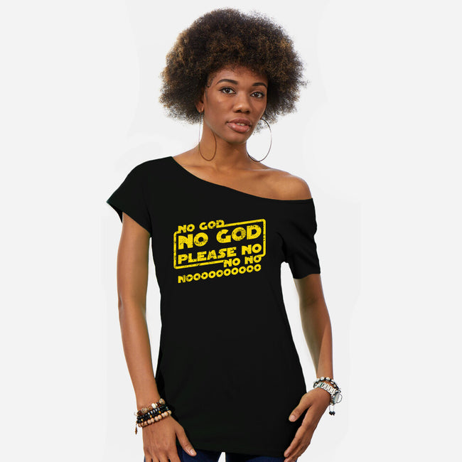 No God-Womens-Off Shoulder-Tee-Dylon_G