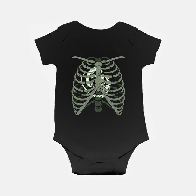 Alien In Your Chest-Baby-Basic-Onesie-Dylon_G