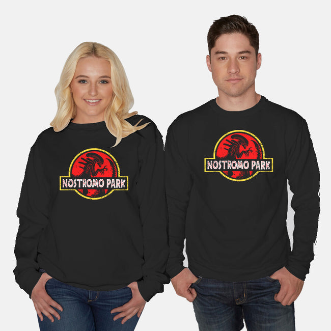 Nostromo Park-Unisex-Crew Neck-Sweatshirt-Dylon_G