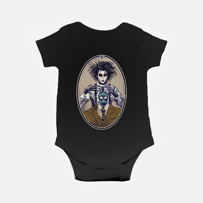 Gothic Barber-Baby-Basic-Onesie-Diego Gurgell