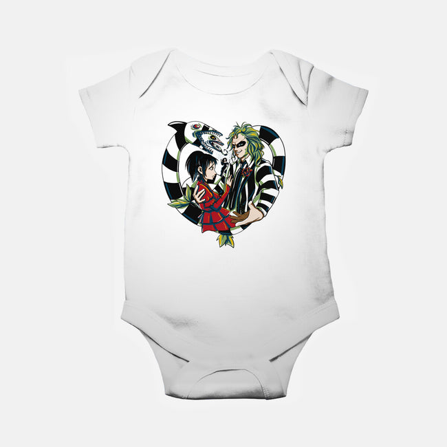 The Demon And The Wife-Baby-Basic-Onesie-ellr