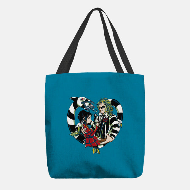 The Demon And The Wife-None-Basic Tote-Bag-ellr