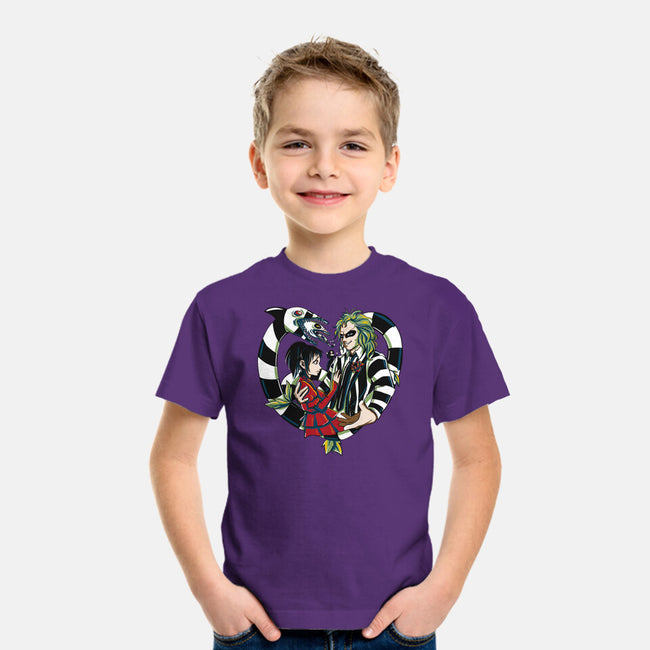 The Demon And The Wife-Youth-Basic-Tee-ellr