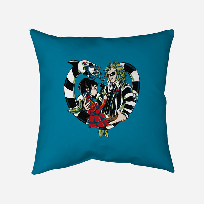 The Demon And The Wife-None-Removable Cover w Insert-Throw Pillow-ellr