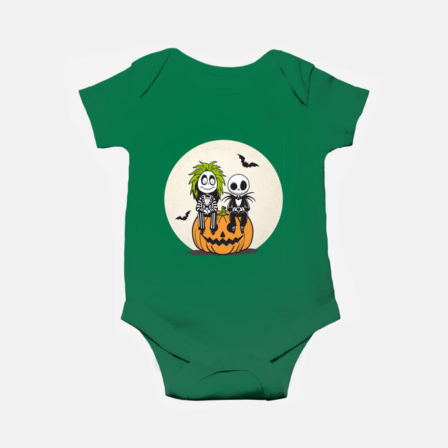 Jack And Beetlejuice-Baby-Basic-Onesie-Tusetdesign