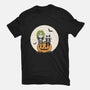 Jack And Beetlejuice-Womens-Fitted-Tee-Tusetdesign