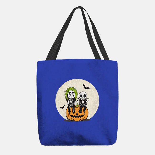 Jack And Beetlejuice-None-Basic Tote-Bag-Tusetdesign