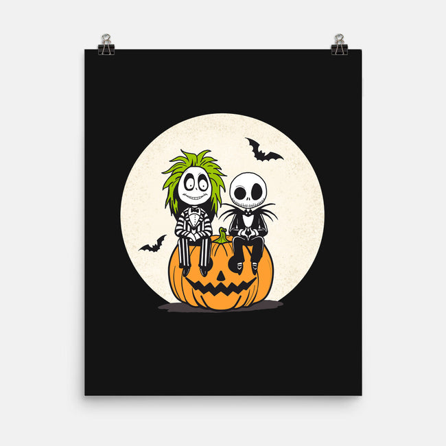 Jack And Beetlejuice-None-Matte-Poster-Tusetdesign