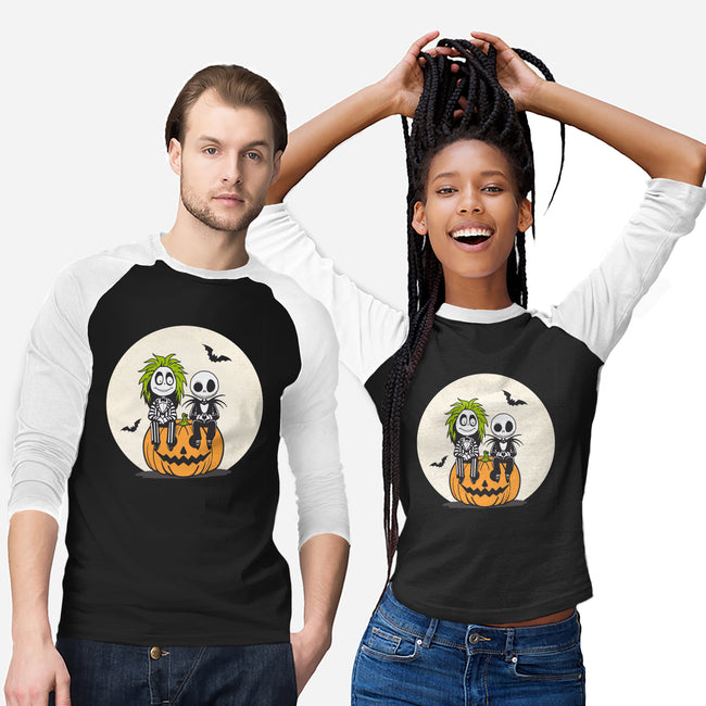 Jack And Beetlejuice-Unisex-Baseball-Tee-Tusetdesign