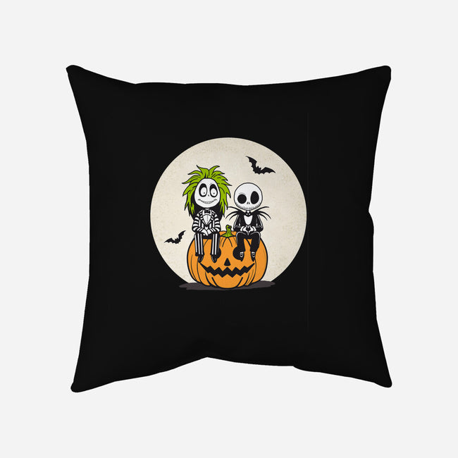 Jack And Beetlejuice-None-Removable Cover w Insert-Throw Pillow-Tusetdesign