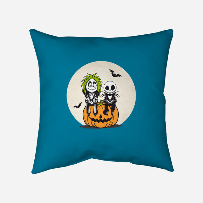 Jack And Beetlejuice-None-Removable Cover w Insert-Throw Pillow-Tusetdesign