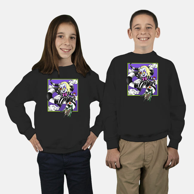 Worm Ball-Youth-Crew Neck-Sweatshirt-joerawks