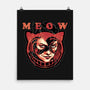 The Cat Said Meow-None-Matte-Poster-glitchygorilla