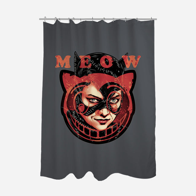 The Cat Said Meow-None-Polyester-Shower Curtain-glitchygorilla