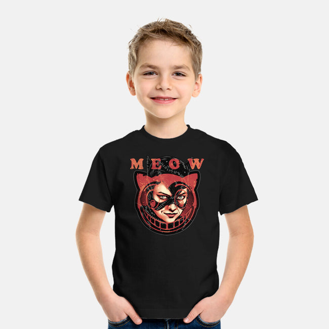 The Cat Said Meow-Youth-Basic-Tee-glitchygorilla