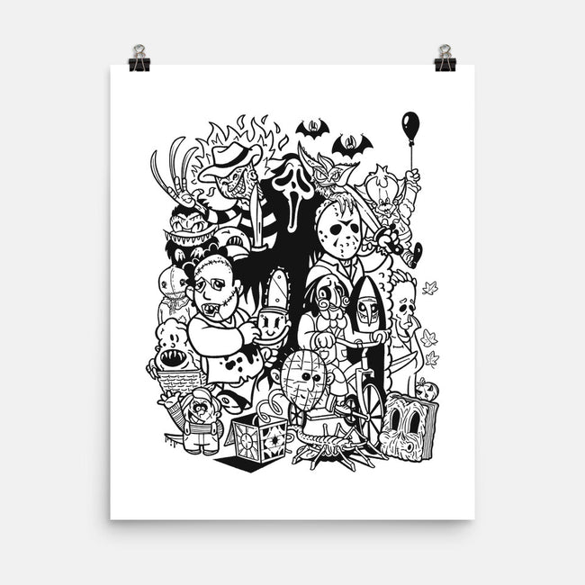 Nightmare Doodles-None-Matte-Poster-Getsousa!