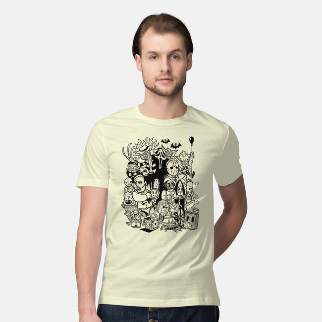 Nightmare Doodles-Mens-Premium-Tee-Getsousa!