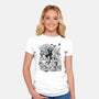 Nightmare Doodles-Womens-Fitted-Tee-Getsousa!