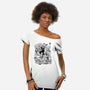 Nightmare Doodles-Womens-Off Shoulder-Tee-Getsousa!