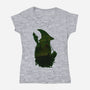 Grey Pilgrim-Womens-V-Neck-Tee-Mattania