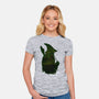 Grey Pilgrim-Womens-Fitted-Tee-Mattania