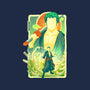 Great Wave Zoro-None-Glossy-Sticker-hypertwenty