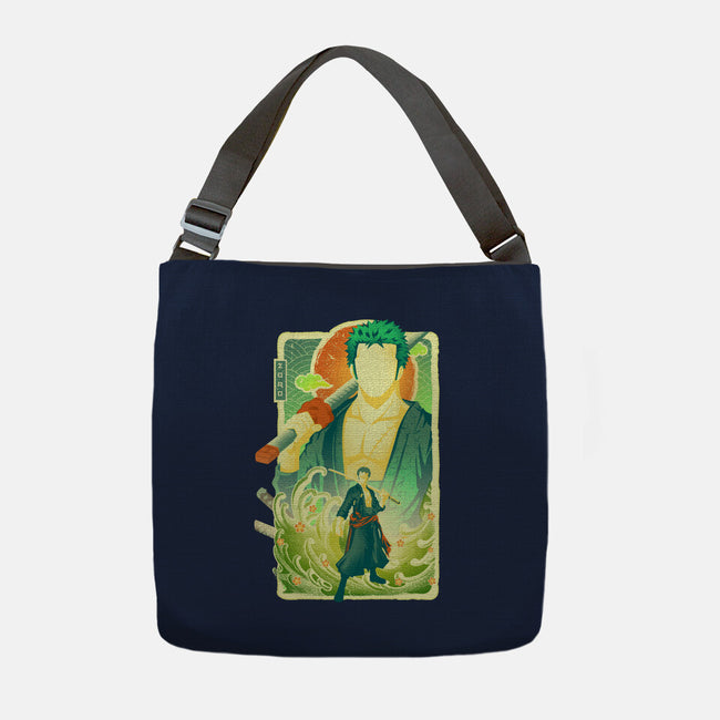 Great Wave Zoro-None-Adjustable Tote-Bag-hypertwenty