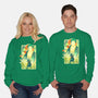 Great Wave Zoro-Unisex-Crew Neck-Sweatshirt-hypertwenty