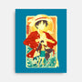 Great Wave Luffy-None-Stretched-Canvas-hypertwenty