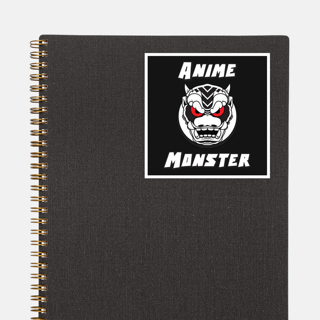 Anime Monster Logo-None-Glossy-Sticker-Anime Monster