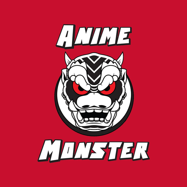 Anime Monster Logo-Womens-Off Shoulder-Sweatshirt-Anime Monster