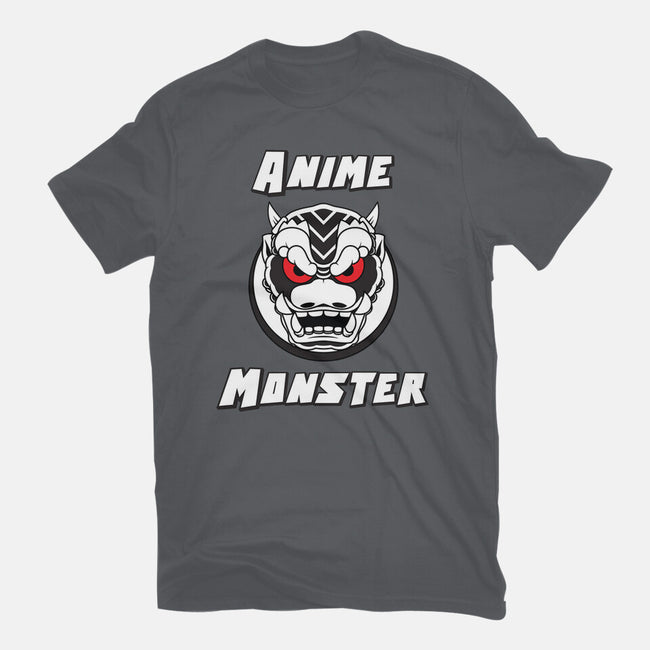 Anime Monster Logo-Mens-Premium-Tee-Anime Monster