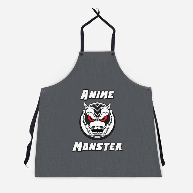 Anime Monster Logo-Unisex-Kitchen-Apron-Anime Monster