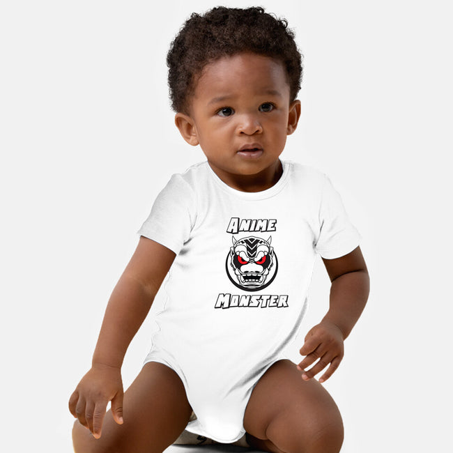 Anime Monster Logo-Baby-Basic-Onesie-Anime Monster