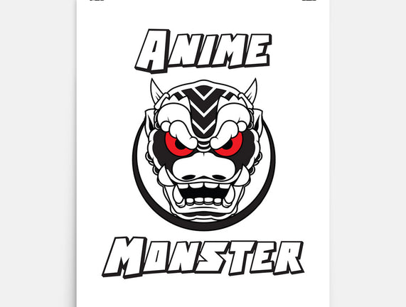 Anime Monster Logo