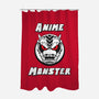 Anime Monster Logo-None-Polyester-Shower Curtain-Anime Monster