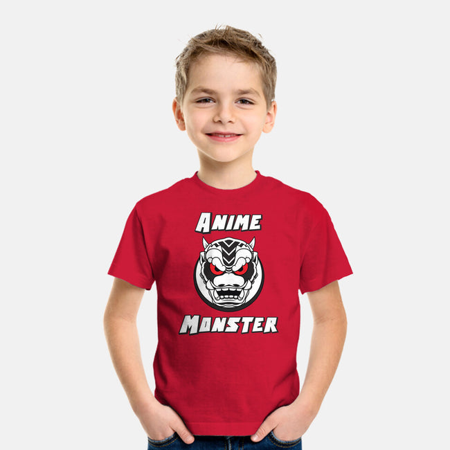 Anime Monster Logo-Youth-Basic-Tee-Anime Monster