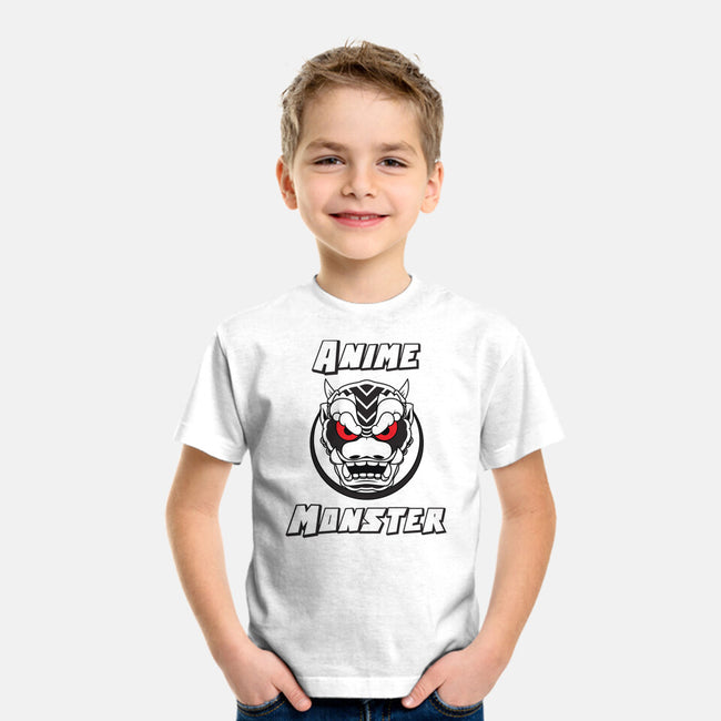 Anime Monster Logo-Youth-Basic-Tee-Anime Monster