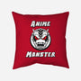 Anime Monster Logo-None-Removable Cover w Insert-Throw Pillow-Anime Monster