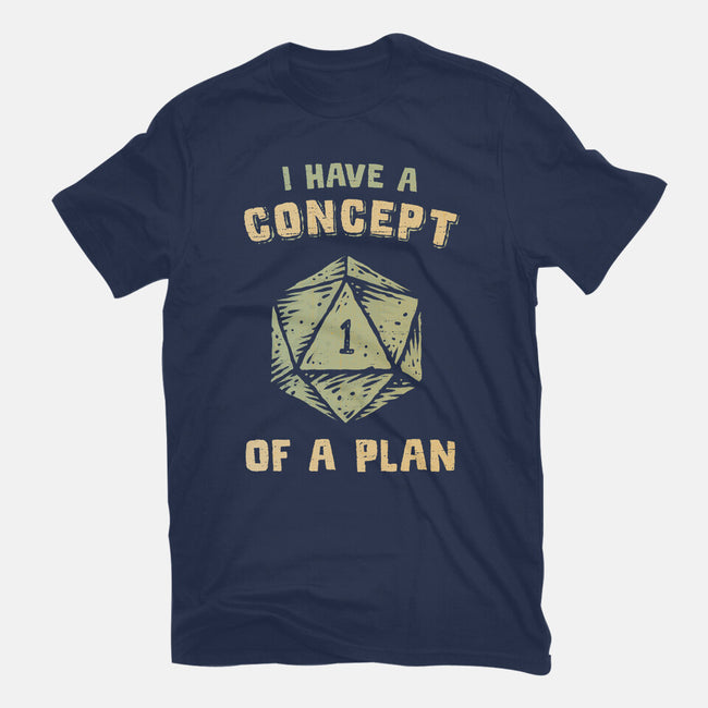 A Concept Of A Plan-Womens-Fitted-Tee-kg07