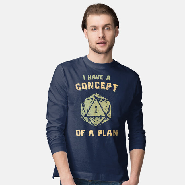 A Concept Of A Plan-Mens-Long Sleeved-Tee-kg07