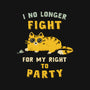 My Right To Party-Mens-Heavyweight-Tee-kg07