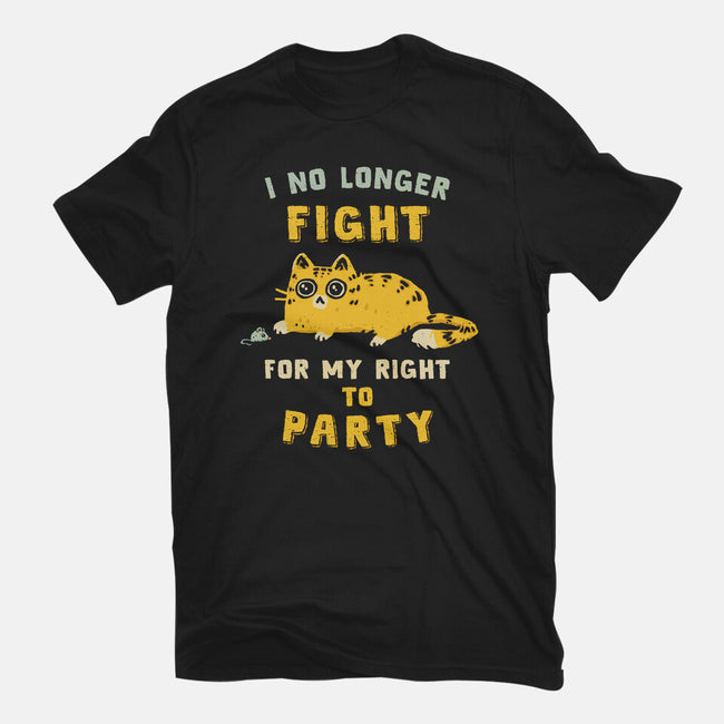 My Right To Party-Mens-Heavyweight-Tee-kg07