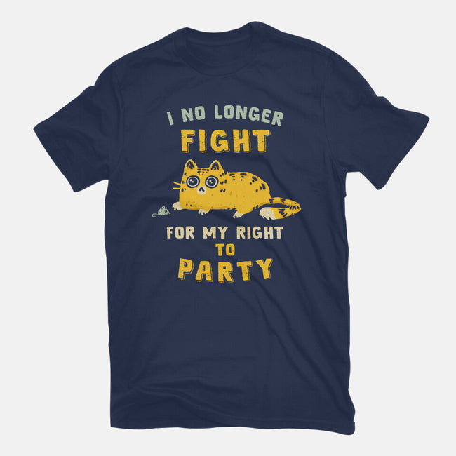 My Right To Party-Womens-Fitted-Tee-kg07