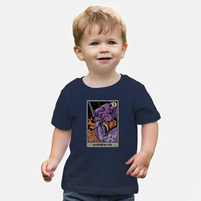 Eva Tarot Card-Baby-Basic-Tee-Hafaell