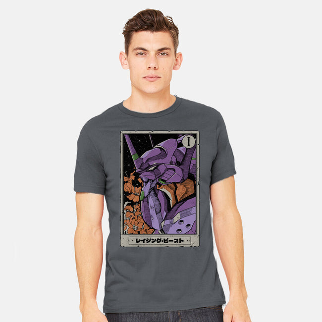 Eva Tarot Card-Mens-Heavyweight-Tee-Hafaell