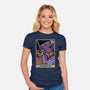 Eva Tarot Card-Womens-Fitted-Tee-Hafaell