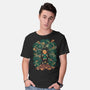 Minish Boy And Gnomes-Mens-Basic-Tee-ilustrata