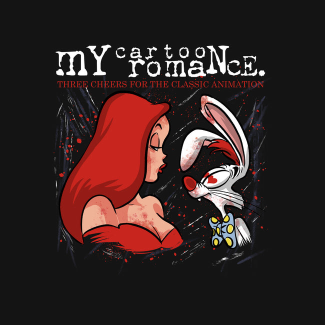 My Cartoon Romance-Womens-V-Neck-Tee-zascanauta