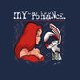 My Cartoon Romance-Womens-Fitted-Tee-zascanauta